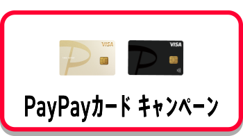 PayPayカードキャンペーン