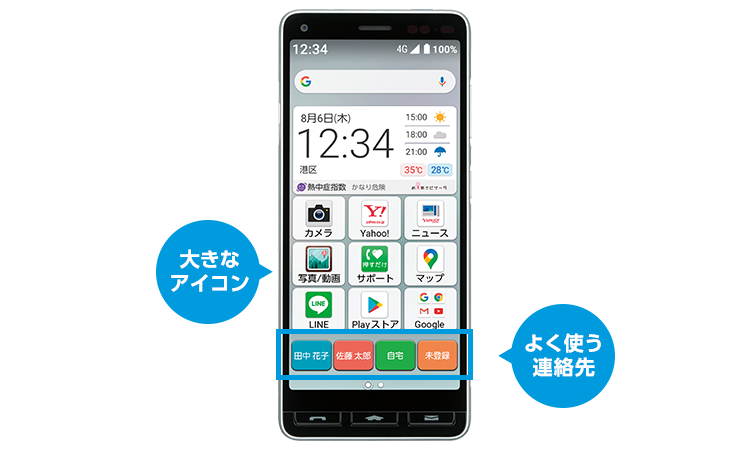かんたんスマホ2 スマートフォン 製品 Y Mobile 格安sim スマホはワイモバイルで