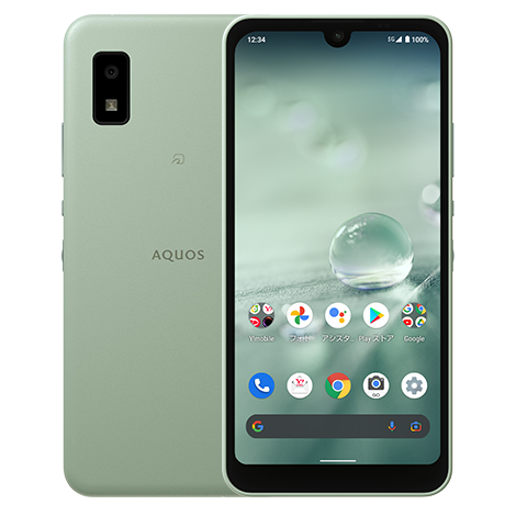 AQUOS wish2 チャコール 64 GB Y!mobile - スマートフォン本体
