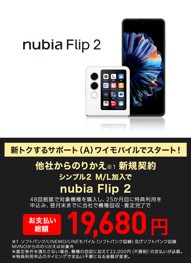 nubia Flip 2