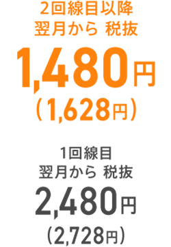 シンプル2 M 親子割 2回線目以降/1回線目